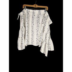 NWT Umgee Womens Top Boho Fairy Whimsical Embroidered Flare Sleeve US/S